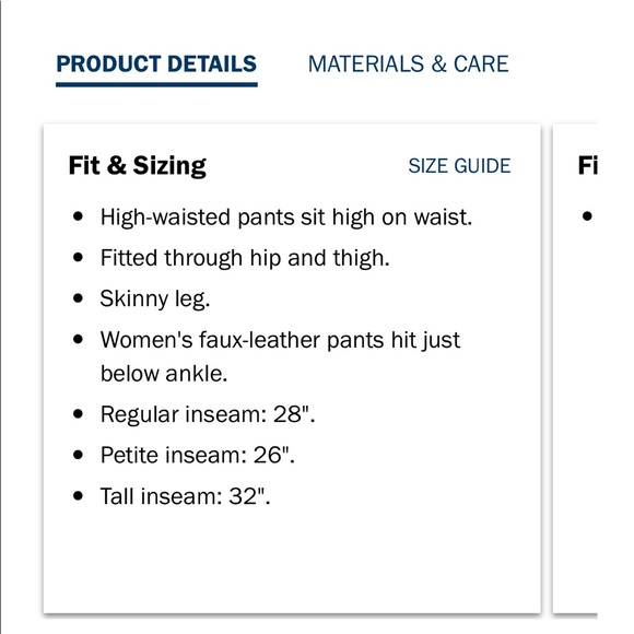 Old Navy Faux Leather Black Pants - Picture 2 of 6